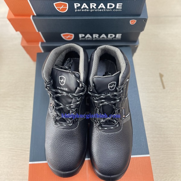 Giày bảo hộ cổ cao chống đinh và chống va đập AVONO thương hiệu PARADE của Pháp