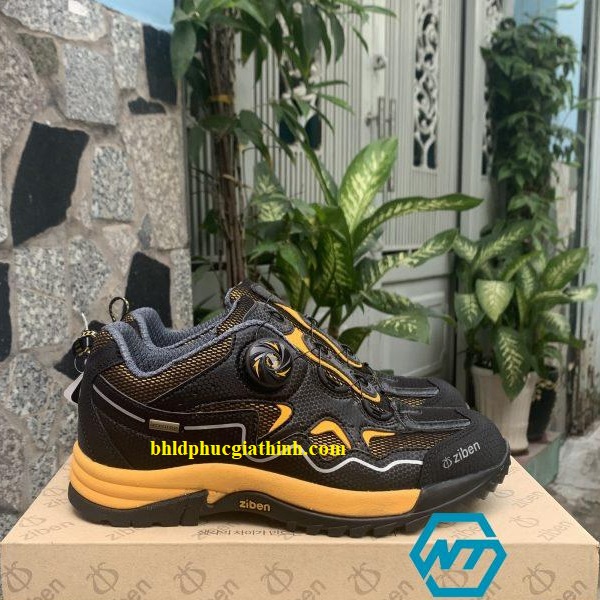 Giày bảo hộ Hàn Quốc ZIBEN 142 siêu nhẹ thoáng khí kiểu dáng thể thao