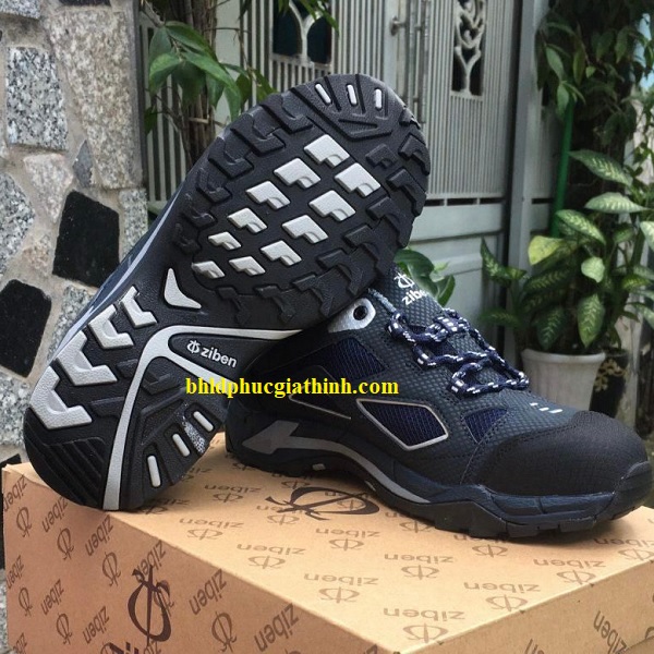Giày bảo hộ Hàn Quốc cao cấp siêu nhẹ ZIBEN 162 thoáng khí