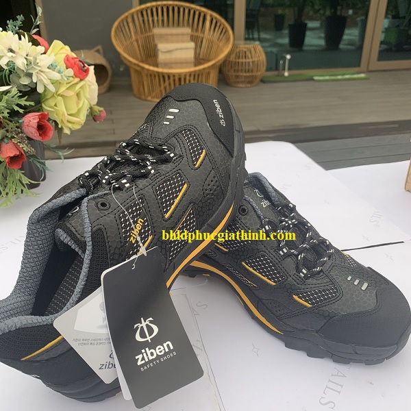 Giày bảo hộ thoáng khí siêu nhẹ kiểu dáng thể thao Hàn Quốc ZIBEN 193B chính hãng
