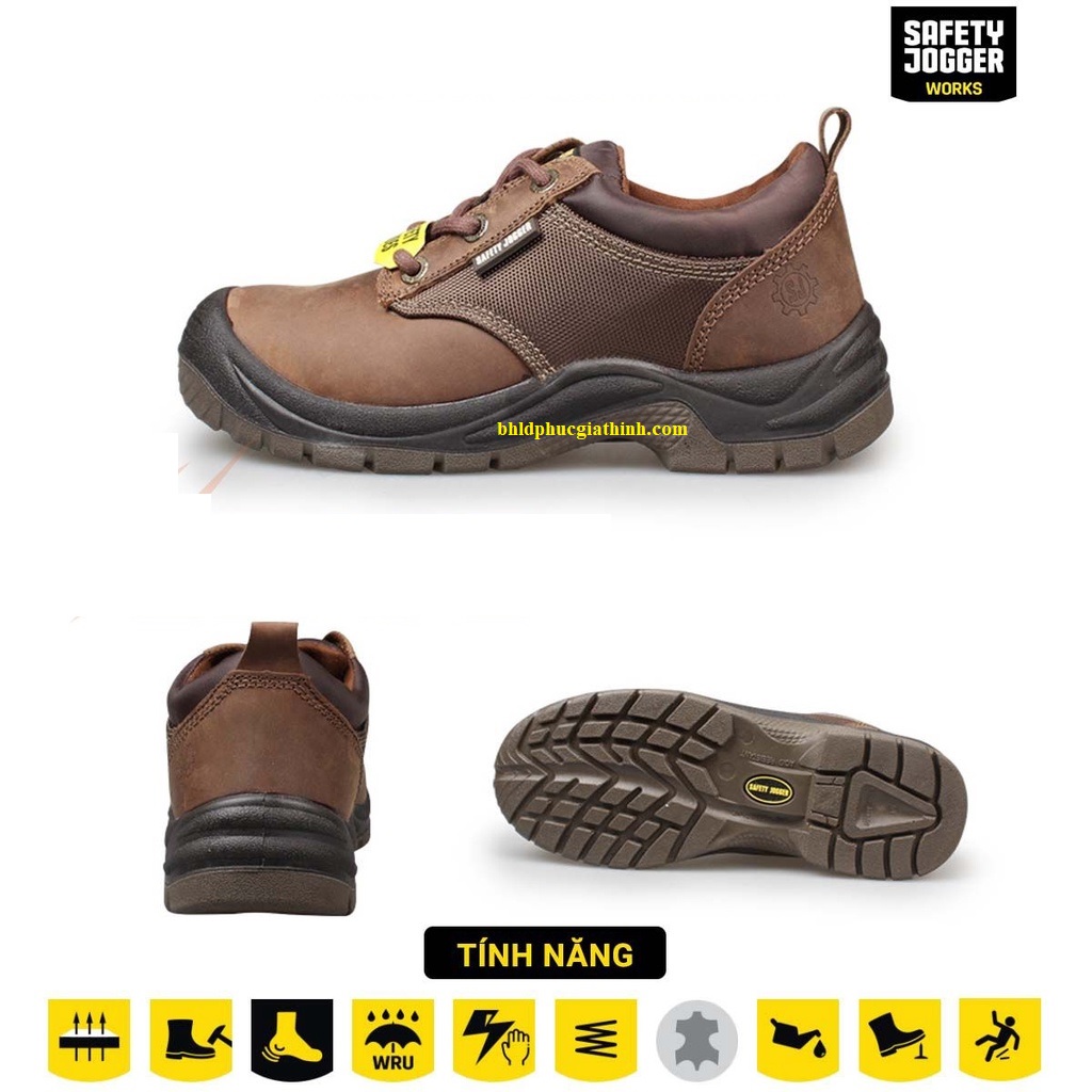 Giày bảo hộ cổ thấp thời trang Jogger Sahara chính hãng