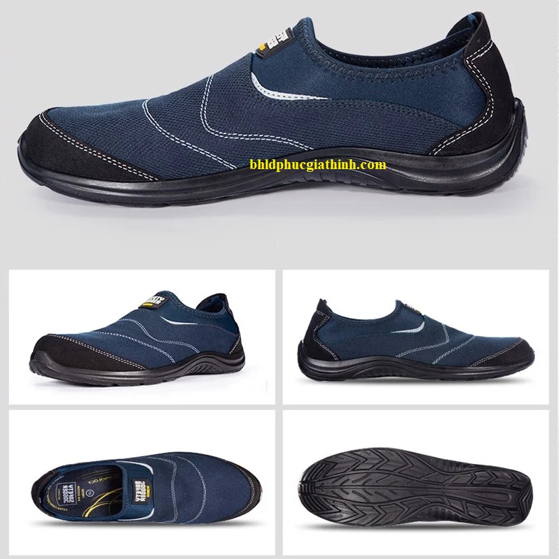 Giày bảo hộ không buộc dây siêu nhẹ có phản quang Jogger YuKon S1P