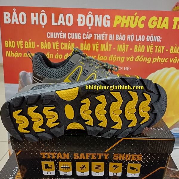 Giày bảo hộ siêu nhẹ thoáng khí Hilan kiểu dáng thể thao