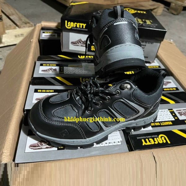 Giày bảo hộ mũi thép đế thép Usafety US-SS-S2101 kiểu dáng thể thao