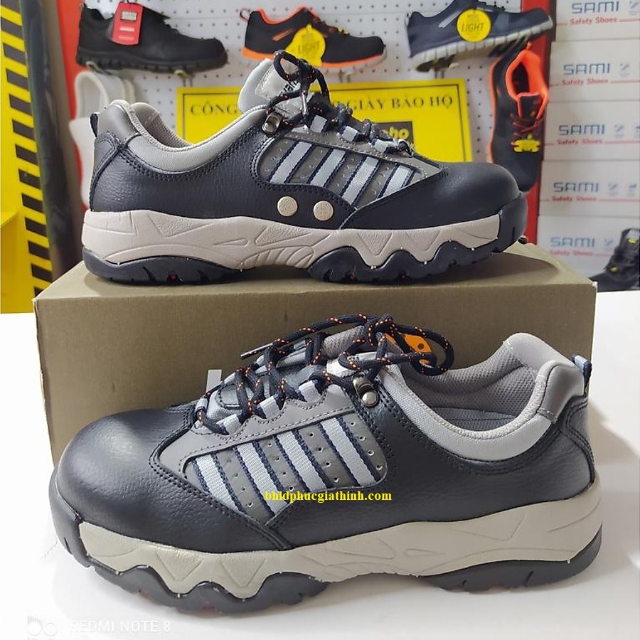 Giày bảo hộ nhẹ theo phong cách Sneaker Hans HS-12HD-1 Hàn Quốc