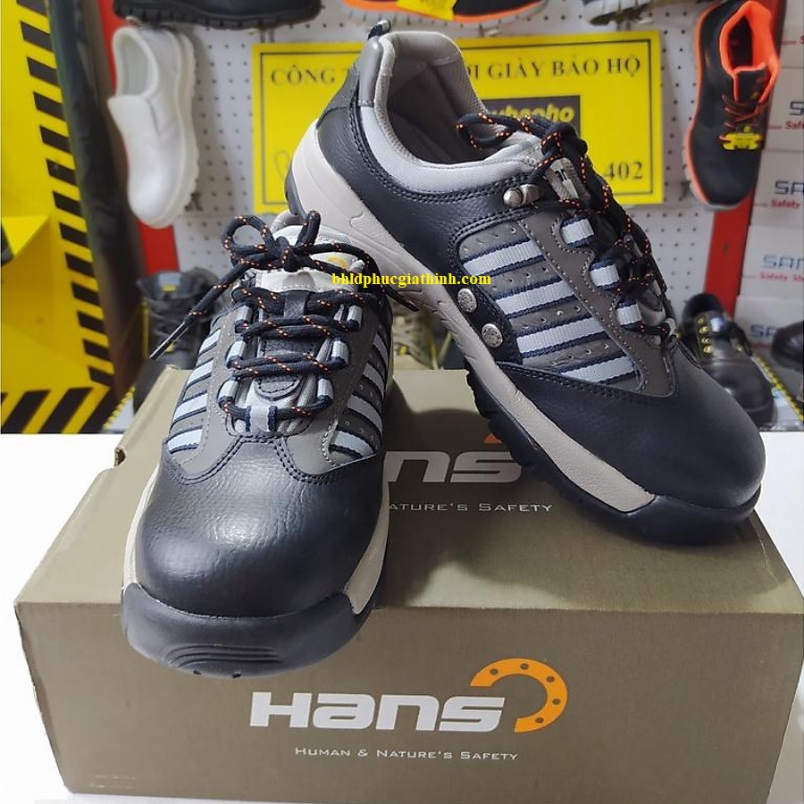 Giày bảo hộ nhẹ theo phong cách Sneaker Hans HS-12HD-1 Hàn Quốc