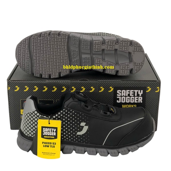 Giày bảo hộ phi kim loại kiểu dáng thời trang Jogger PACCO S2PS TLS siêu nhẹ