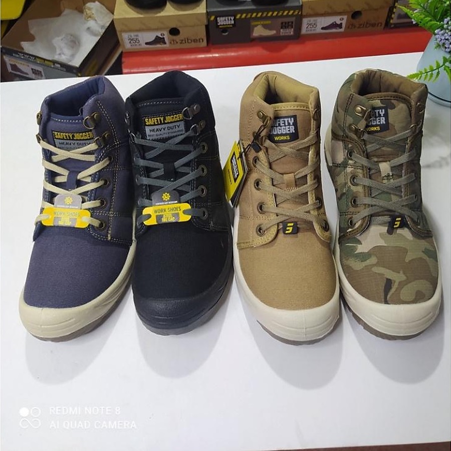 Giày bảo hộ cao cổ thời trang và chống tĩnh điện Desert S1P