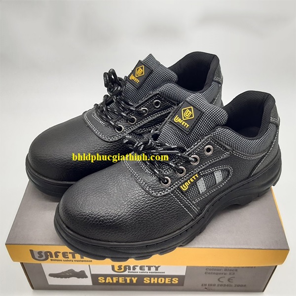 Giày bảo hộ mũi thép đế thép Usafety US-SS-C1801