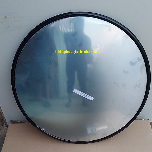 Gương cầu lồi màu đen D45cm dùng để Decor, trang trí shop, giao thông