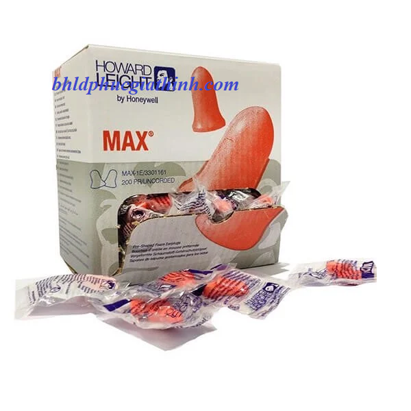NÚT TAI CHỐNG ỒN BỘT XỐP PU HONEYWELL MAX 1 DÙNG MỘT LẦN