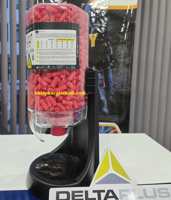 Hộp đựng nút tai chống ồn Delta Plus Conic Display có sẵn 500 cặp nút tai Conic 500