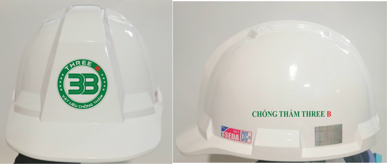 In logo trực tiếp lên nón bảo hộ lao động