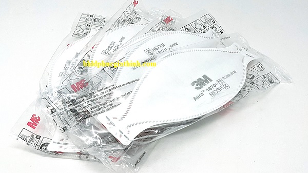 Khẩu trang 3M 1870+ N95 chuyên dùng trong y tế