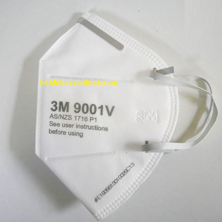 Khẩu trang lọc bụi cao cấp có van thở 3M 9001V chính hãng
