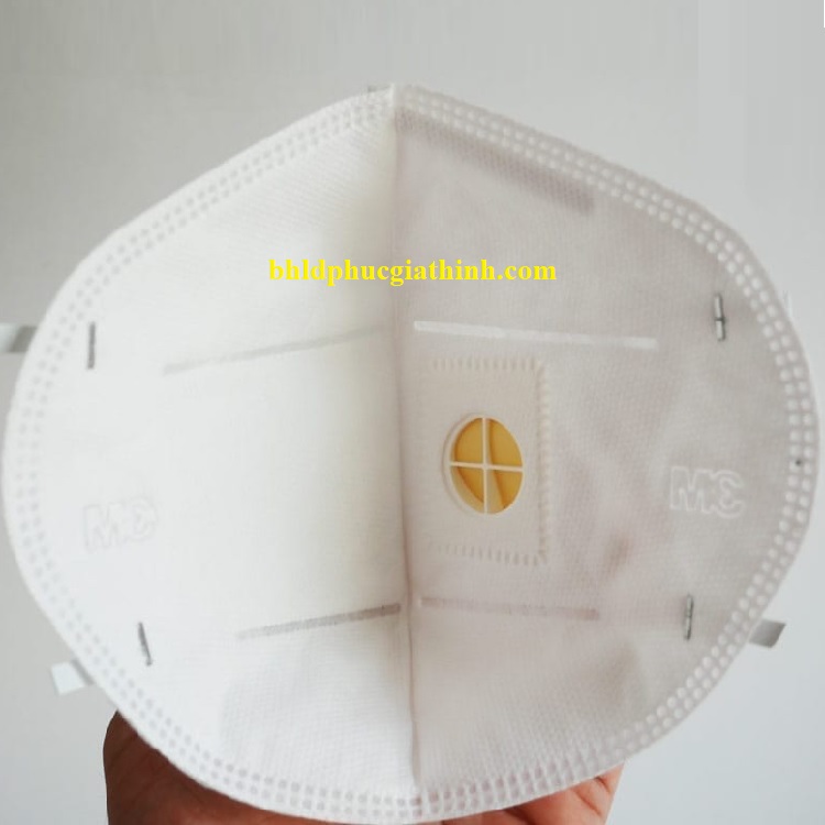 Khẩu trang lọc bụi cao cấp có van thở 3M 9001V chính hãng