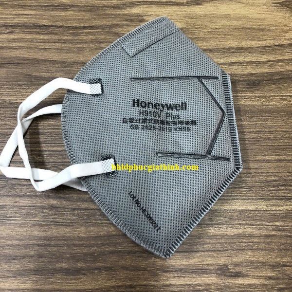 Khẩu trang than hoạt tính 4 lớp Honeywell H910V Plus KN95 có van thở