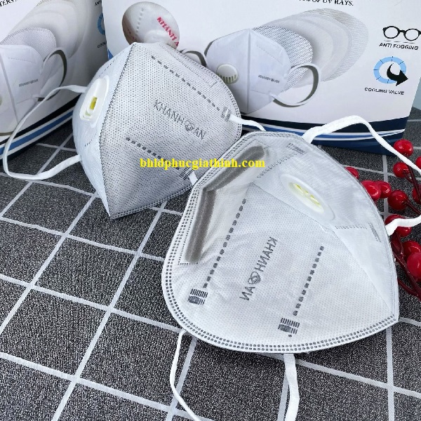 Khẩu trang y tế PM2.5 có van thở 1 chiều Khánh An