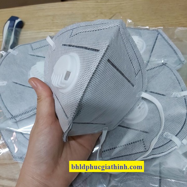 Khẩu trang y tế PM2.5 có van thở 1 chiều Khánh An