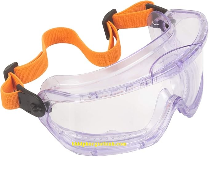 Kính bảo hộ chống hoá chất chống tia UV chống động sương Honeywell V-Maxx 1006193