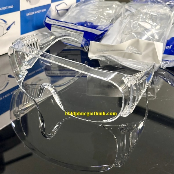 Kính bảo hộ chống tia cực tím Draeger X-pect 8110 dùng chung được với kính cận