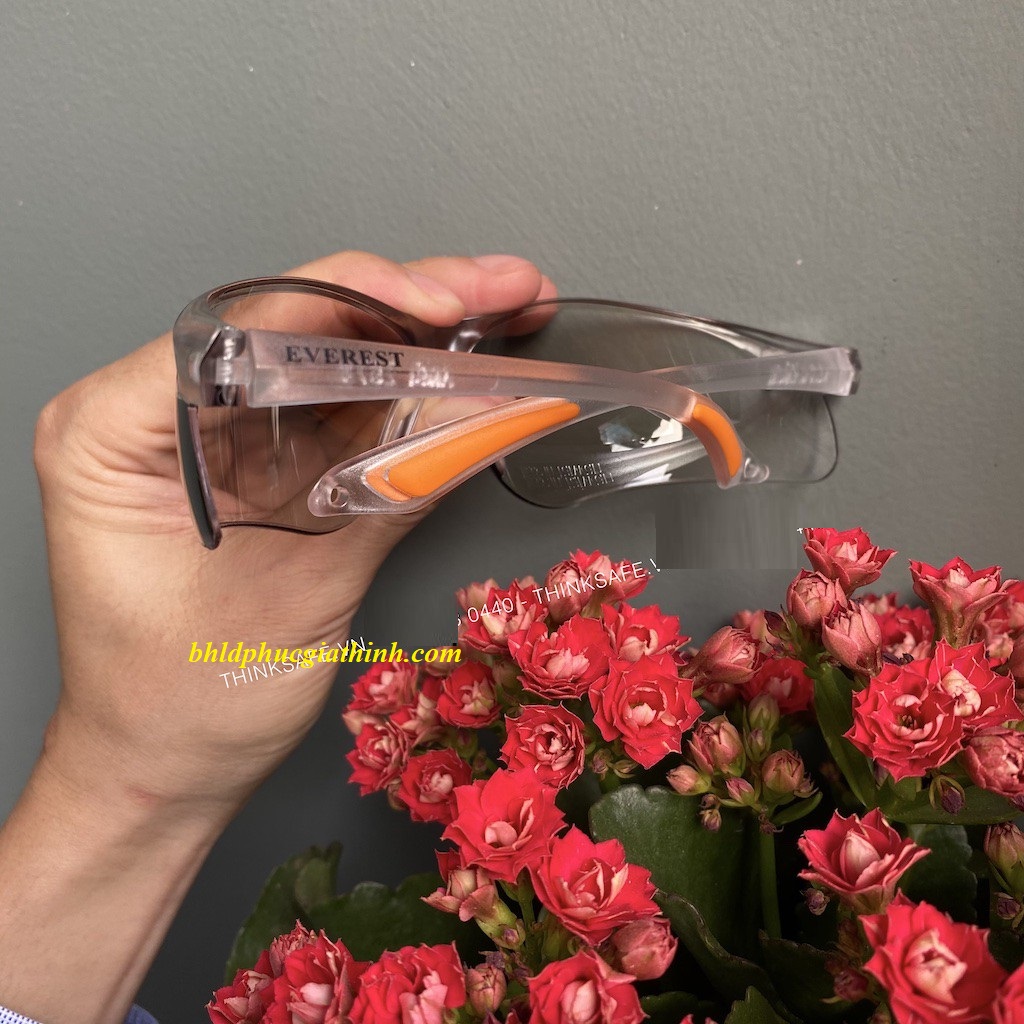 KÍNH BẢO HỘ EVEREST EV203 TRẮNG TRONG TRÁNG SILVER