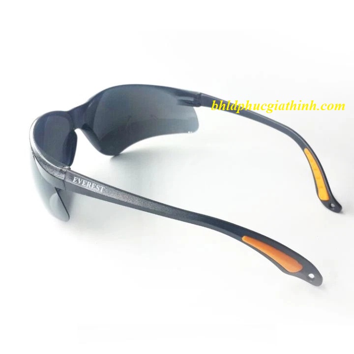 KÍNH BẢO HỘ EVEREST EV204 MÀU ĐEN TRÁNG SILVER