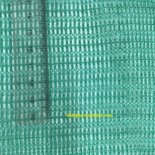 Lưới bao che công trình chất liệu HDPE định lượng 60gr