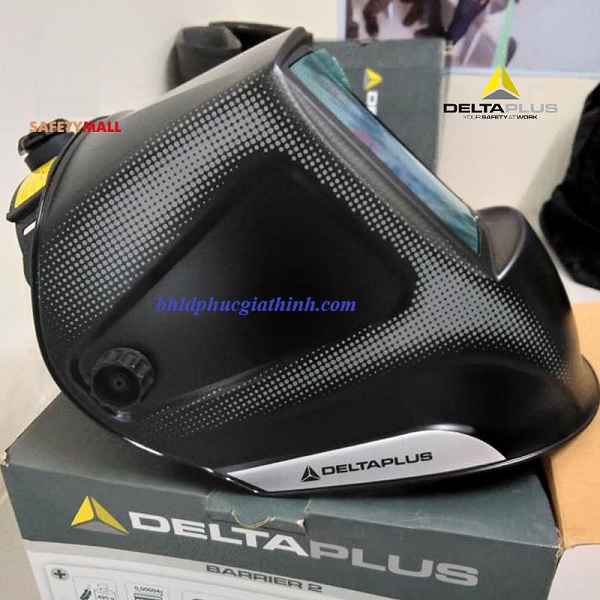Mặt nạ hàn hồ quang điện cảm ứng tự động có màn chắn tự che Delta Plus BARRIER 2