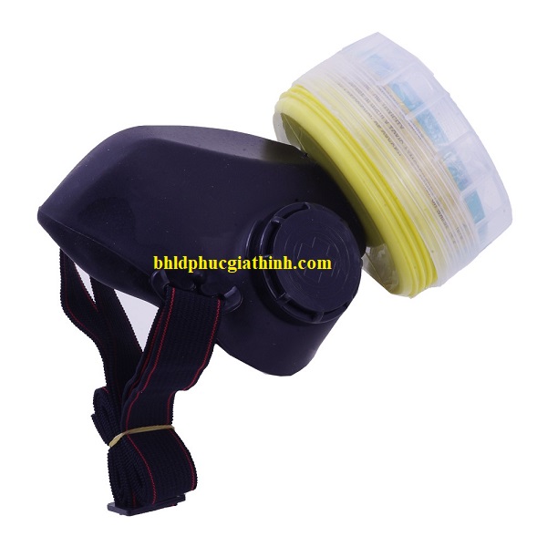 Mặt nạ phòng độc Bảo Bình 1 phin lọc 618D1 sử dụng phin lọc D
