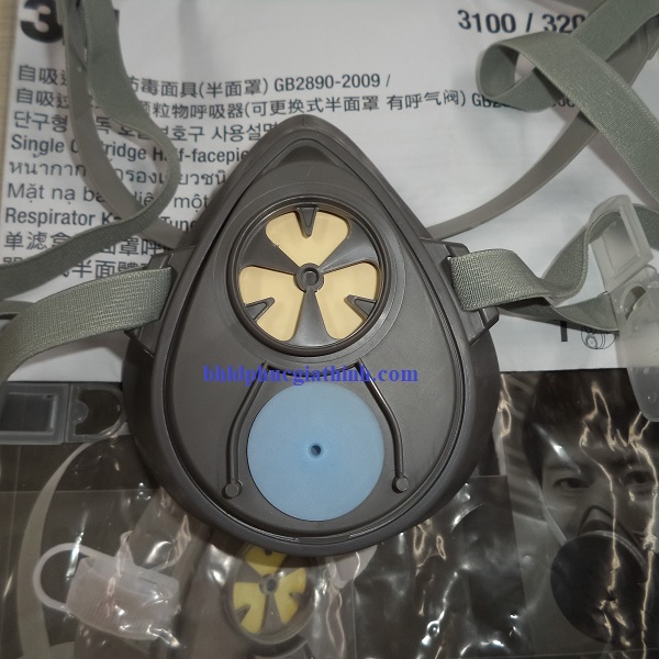 Mặt nạ phòng độc chính hãng 3M 3200