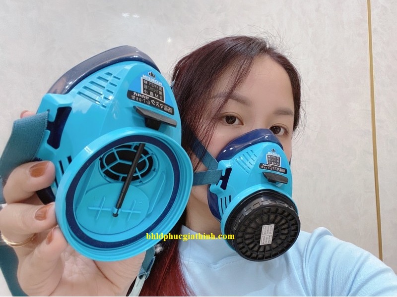 Mặt nạ phòng độc chống hoá chất Koken G7 Nhật Bản