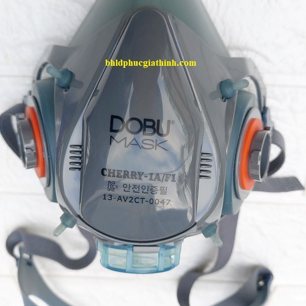 Mặt nạ phòng độc Hàn Quốc dùng 2 phin lọc Dobu Cherry