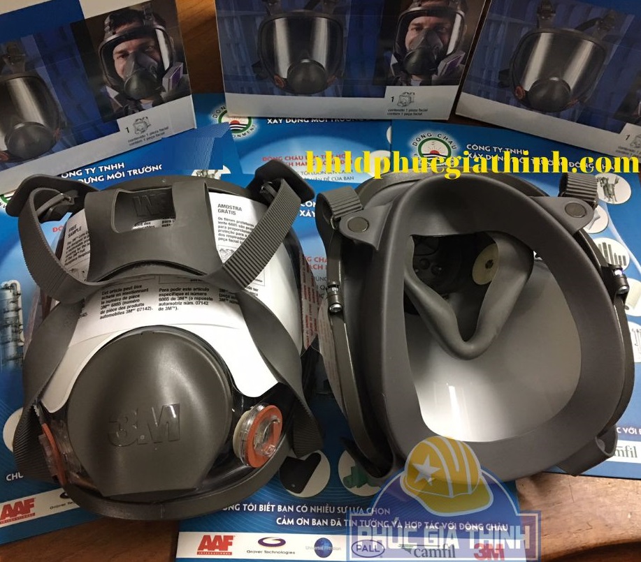 Mặt nạ phòng độc nguyên mặt 3M 6800 chính hãng