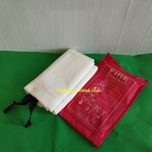 Mền chống cháy dập lửa sợi thuỷ tinh Fire Blanket kích thước 2m x 2m