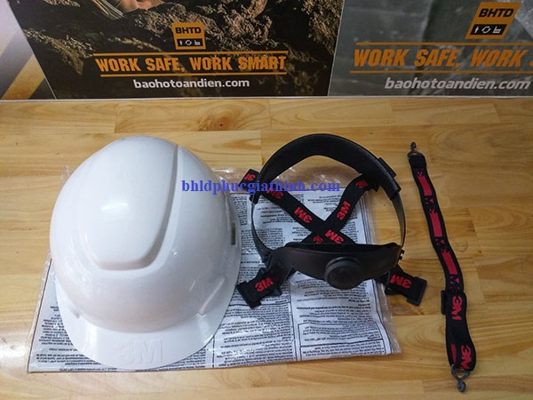 Nón bảo hộ cách điện 3M H701R không lỗ thoáng