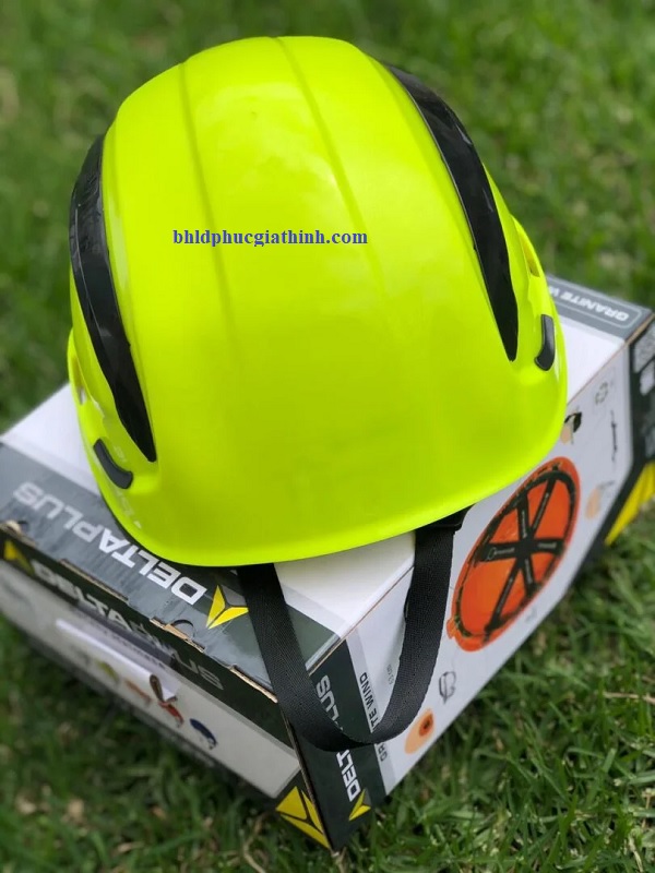 Nón bảo hộ chuyên dụng cho làm việc trên cao có lỗ thoáng khí Delta Plus Granite Wind