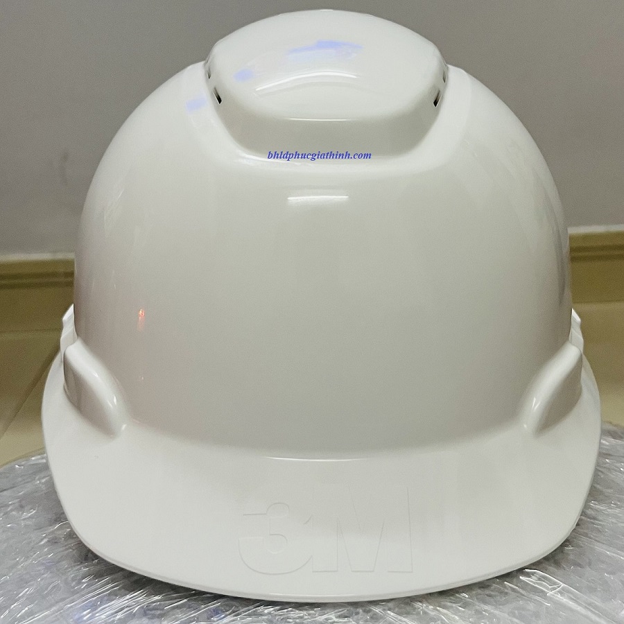 Nón bảo hộ lao động có lỗ thoáng khí 3M H701V màu trắng tiêu chuẩn ANSI Mỹ