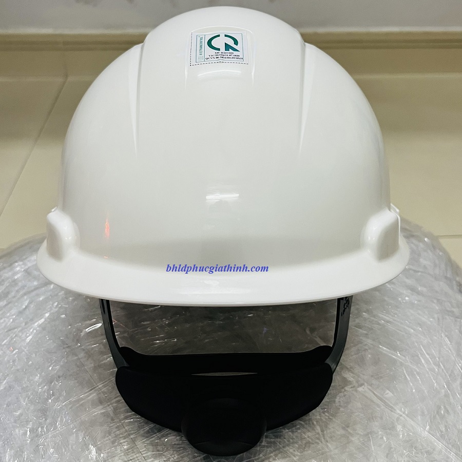 Nón bảo hộ lao động có lỗ thoáng khí 3M H701V màu trắng tiêu chuẩn ANSI Mỹ