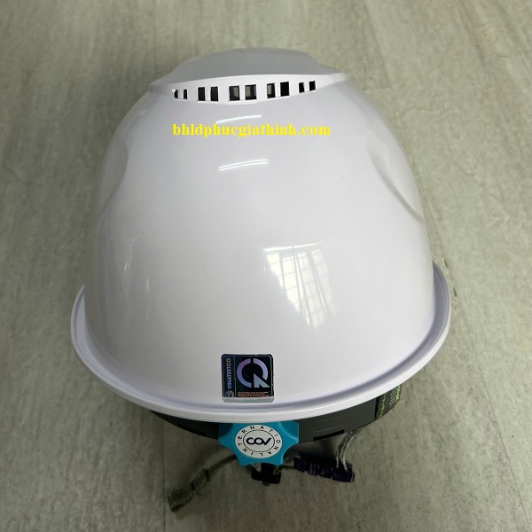 Nón bảo hộ nhựa ABS Hàn Quốc COVH-A001 có lỗ thoáng khí