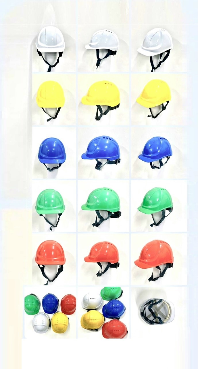 Nón bảo hộ có lỗ thoáng khí kiểu GM3 sản xuất tại Việt Nam