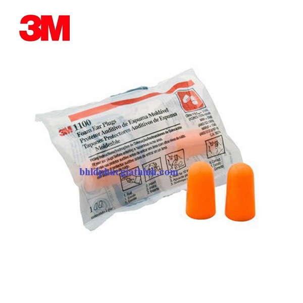 Nút tai chống ồn không dây 3M 1100 chính hãng
