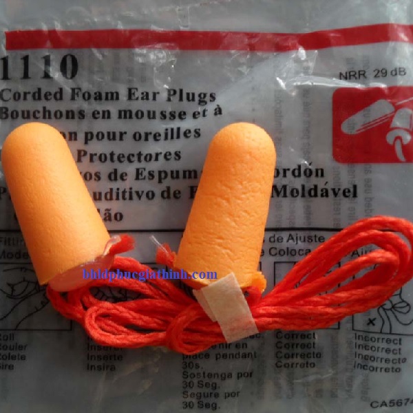 Nút tai chống ồn có dây 3M 1110 chính hãng