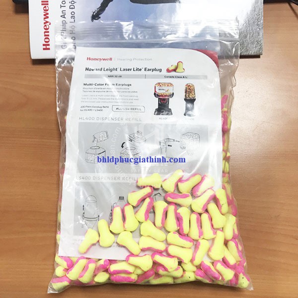 Nút tai giảm ồn dùng một lần Honeywell LL-LS4 chất liệu bọt Polyurethane