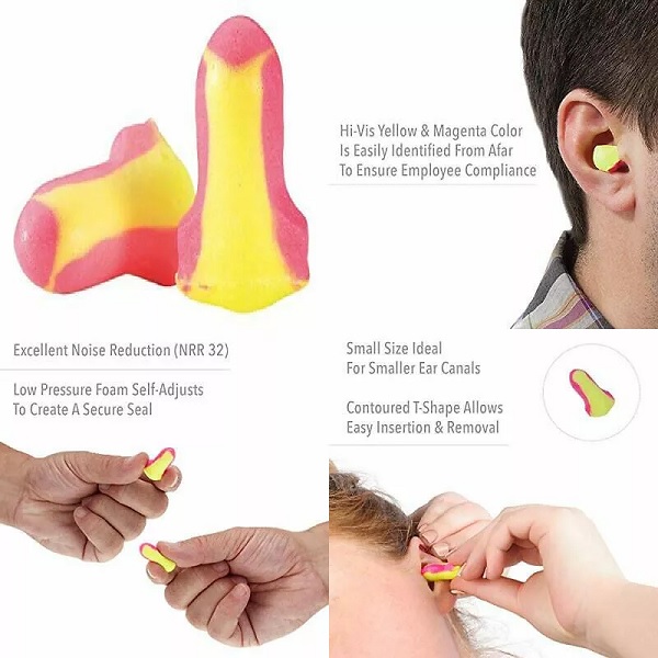 Nút tai giảm ồn dùng một lần Honeywell LL-LS4 chất liệu bọt Polyurethane