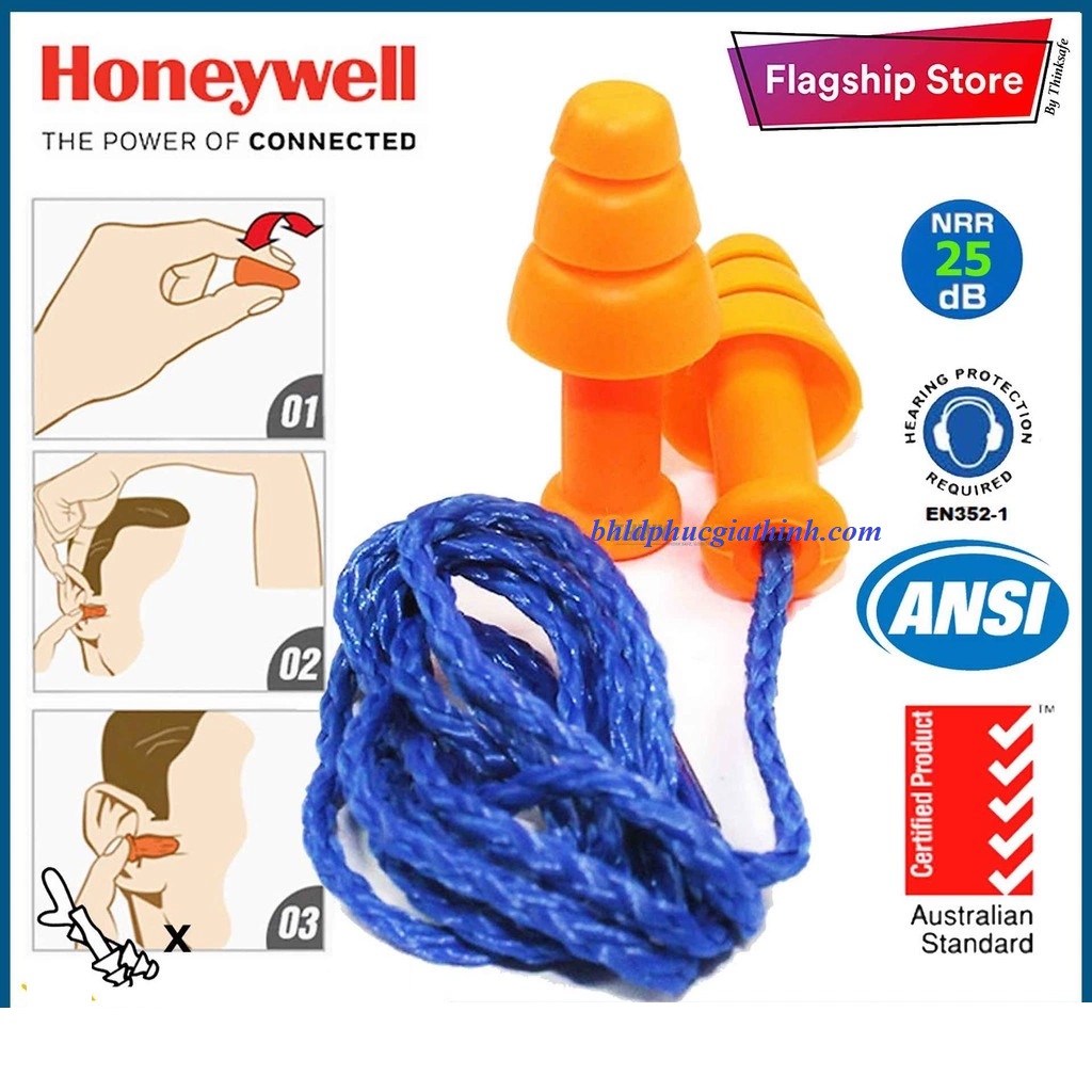 NÚT TAI CHỐNG ỒN SILICON  3 TẦNG SMART FIT HONEYWELL