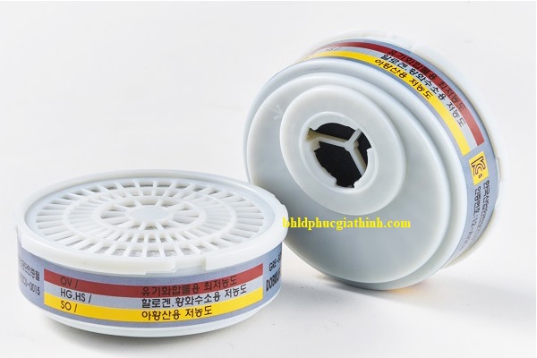 Phin lọc hơi hữu cơ và khí axit Dobu 803 Hàn Quốc chính hãng