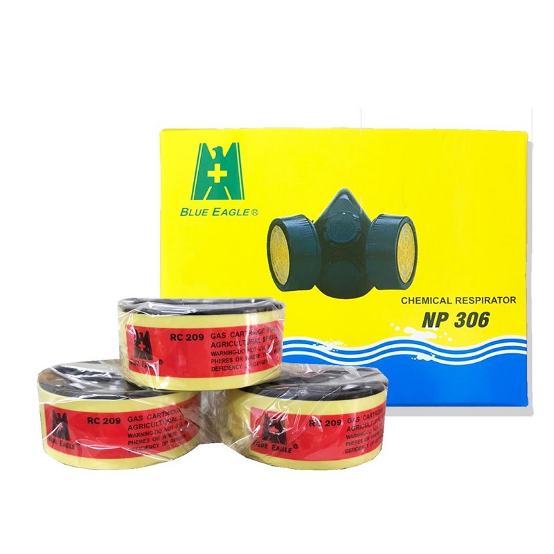 Phin lọc độc chuyên dụng dùng trong phun thuốc trừ sâu Blue Eagle RC209 Đài Loan