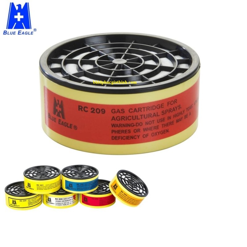 Phin lọc độc chuyên dụng dùng trong phun thuốc trừ sâu Blue Eagle RC209 Đài Loan