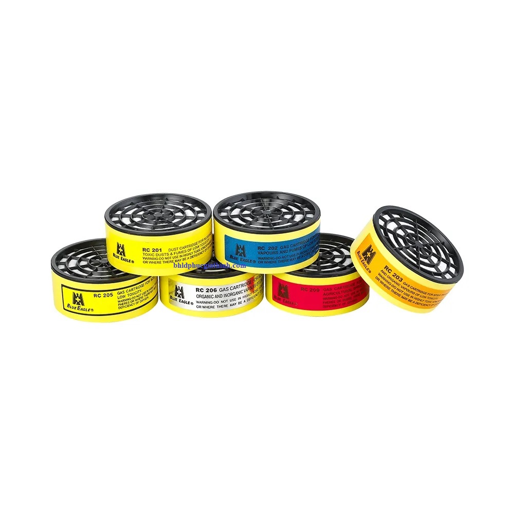 Phin lọc khí Axit có độc tính thấp Blue Eagle RC205 Đài Loan
